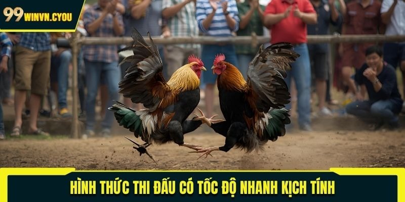 Hình thức thi đấu có tốc độ nhanh, kịch tính