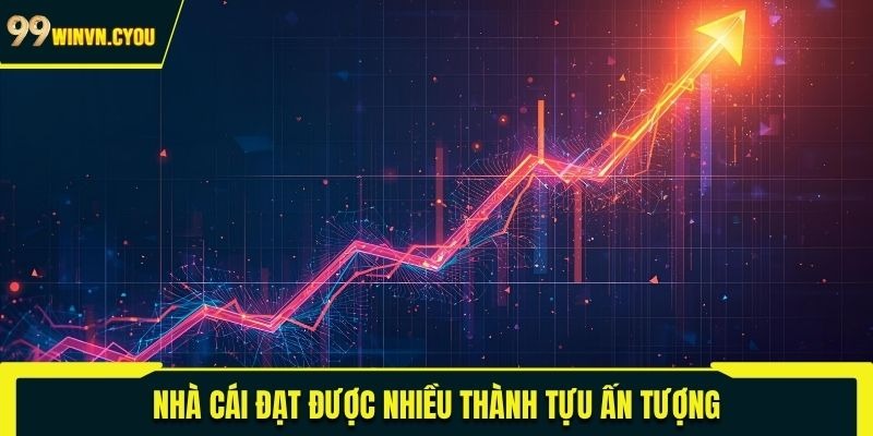 Nhà cái 99WIN đạt được nhiều thành tựu ấn tượng
